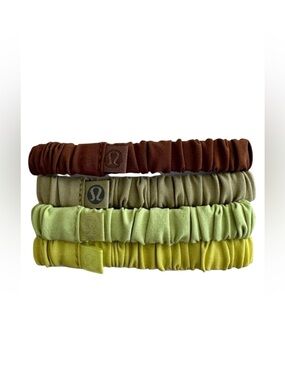 Lululemon Skinny Scrunchie 4 Pack